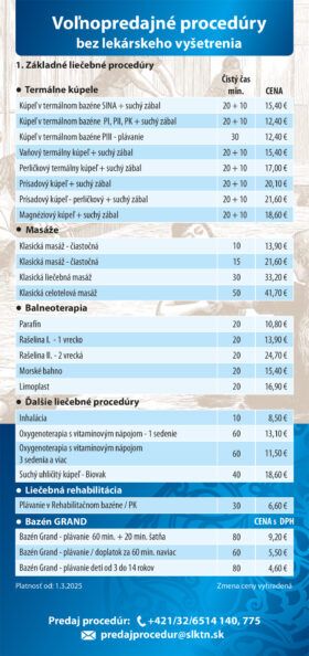 SK Cennik procedur 2025-volnopredajne-1